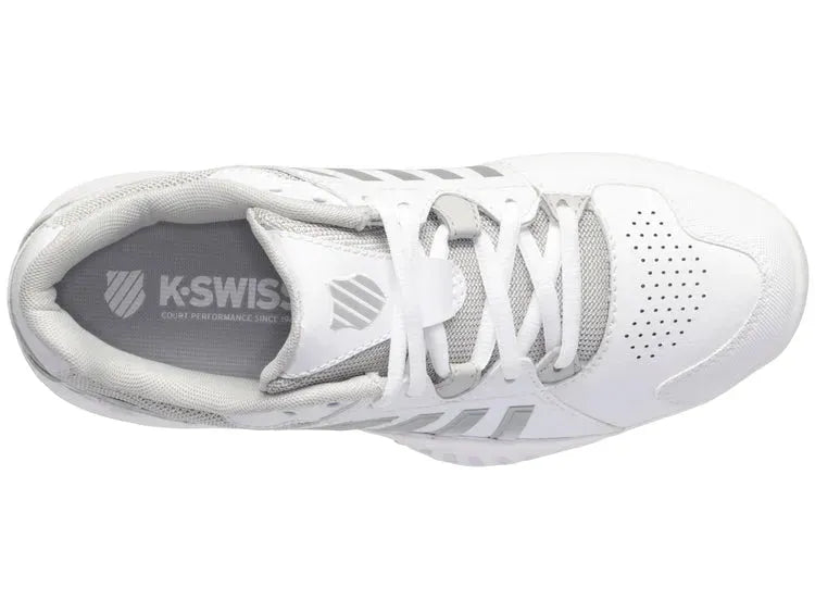 RECEIVER V OMNI - WOMENS TRAINERS - WHITE/VAPOR BLUE/SILVER - Bassline Retail