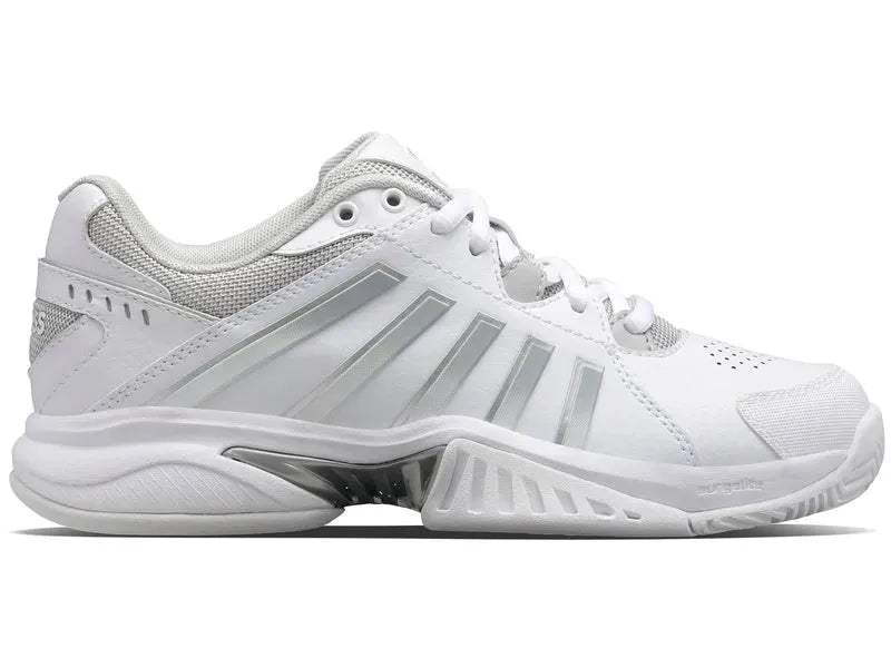 RECEIVER V OMNI - WOMENS TRAINERS - WHITE/VAPOR BLUE/SILVER - Bassline Retail