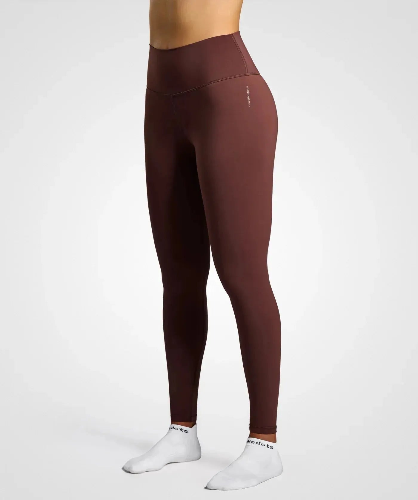 NORDICDOTS SMART LEGGINGS BROWN - WOMENS