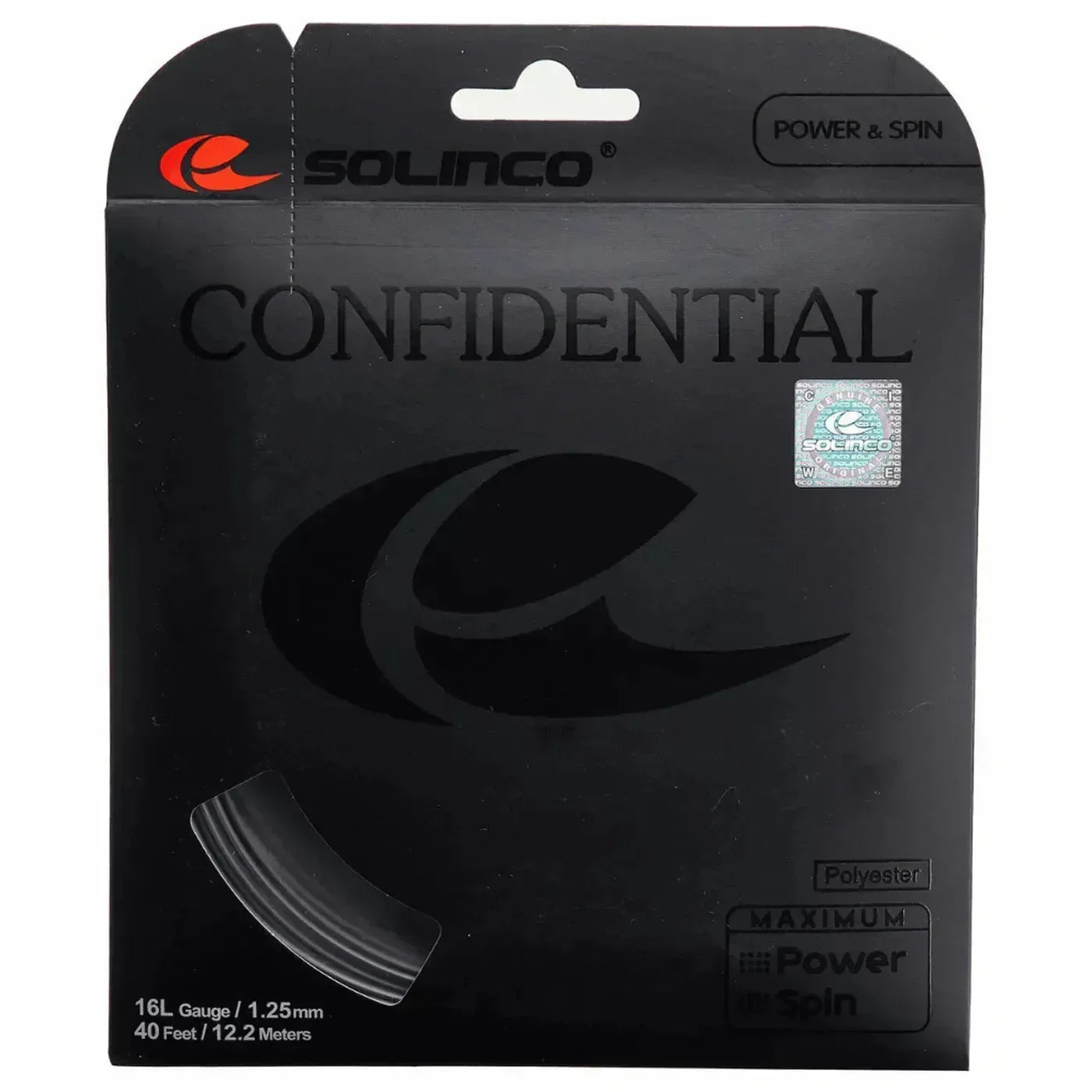 SOLINCO CONFIDENTIAL TENNIS STRING 12M SET - Bassline Retail