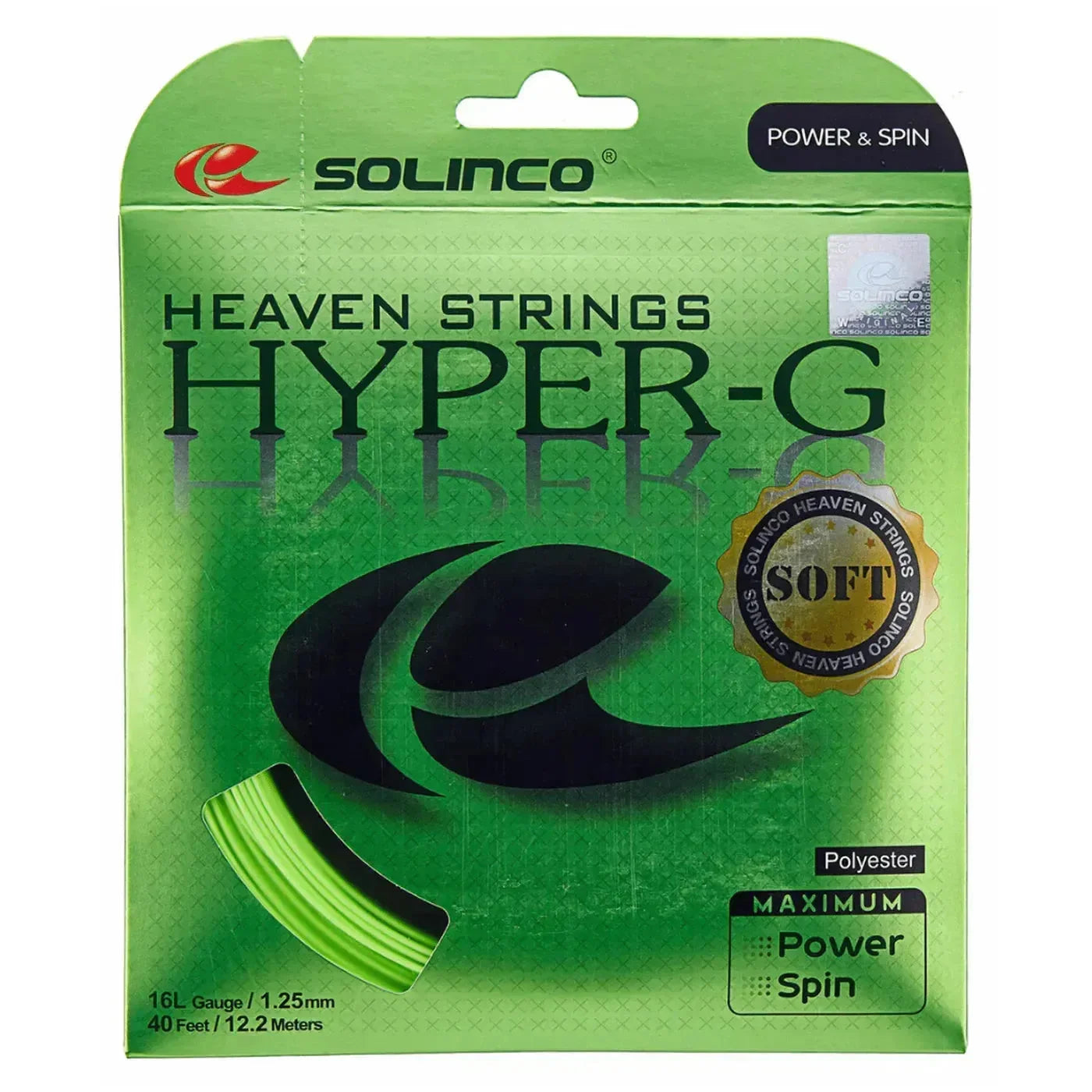 SOLINCO HYPER-G SOFT TENNIS STRING 12M SET - Bassline Retail