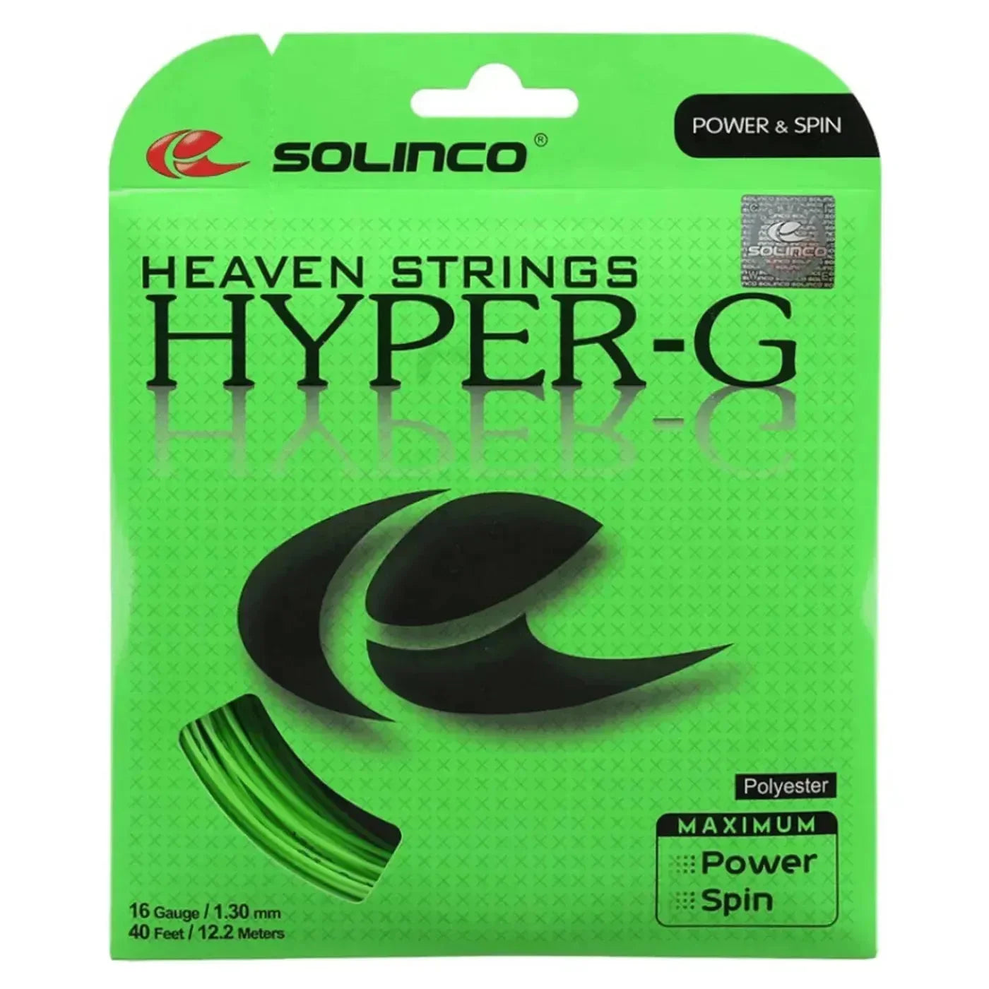 SOLINCO HYPER-G TENNIS STRING 12M SET - Bassline Retail