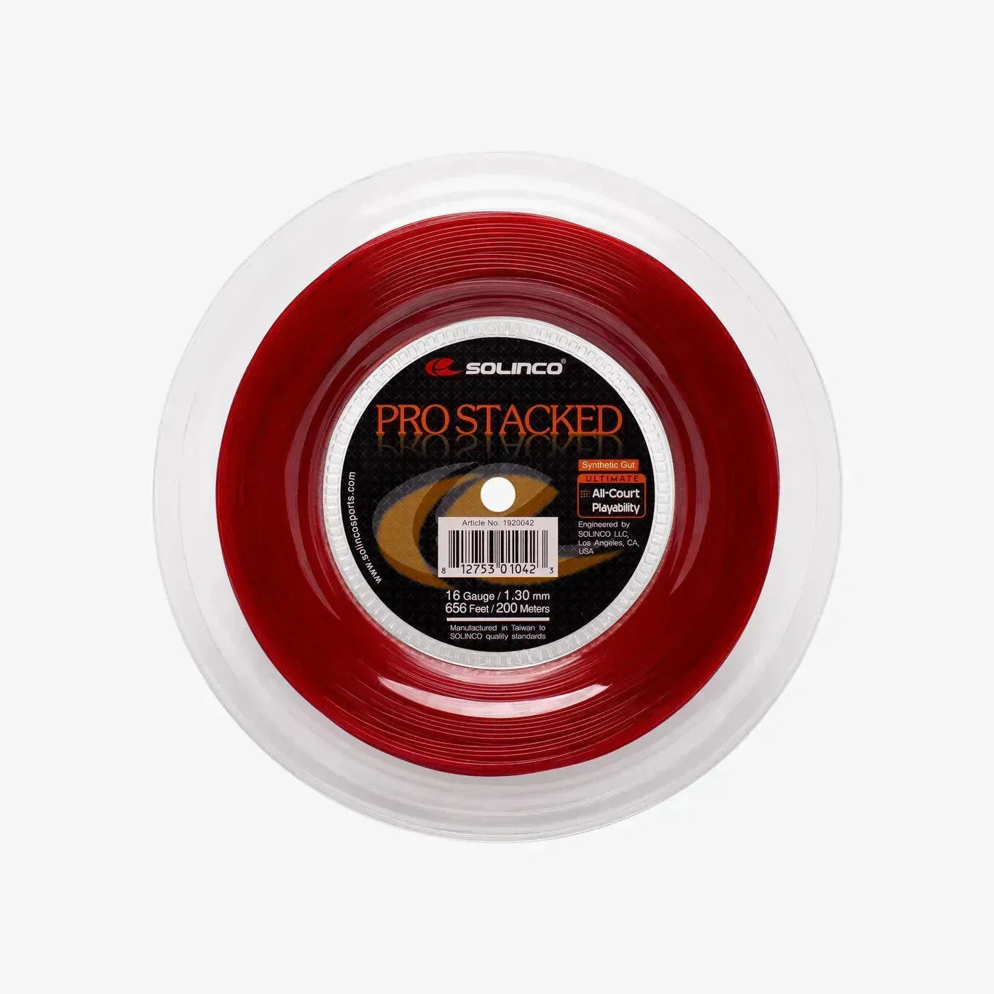 SOLINCO PRO STACKED 200M REEL TENNIS STRING - Bassline Retail