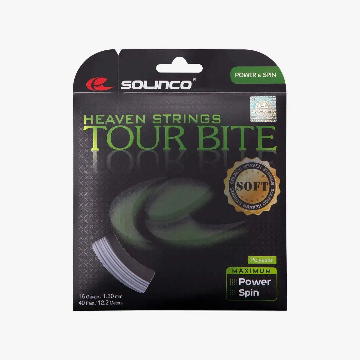 SOLINCO TOUR BITE SOFT TENNIS STRING 12M SET - Bassline Retail