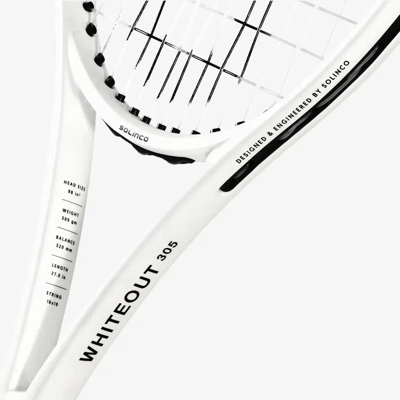 SOLINCO WHITEOUT 290 TENNIS RACKET (2023) - Bassline Retail