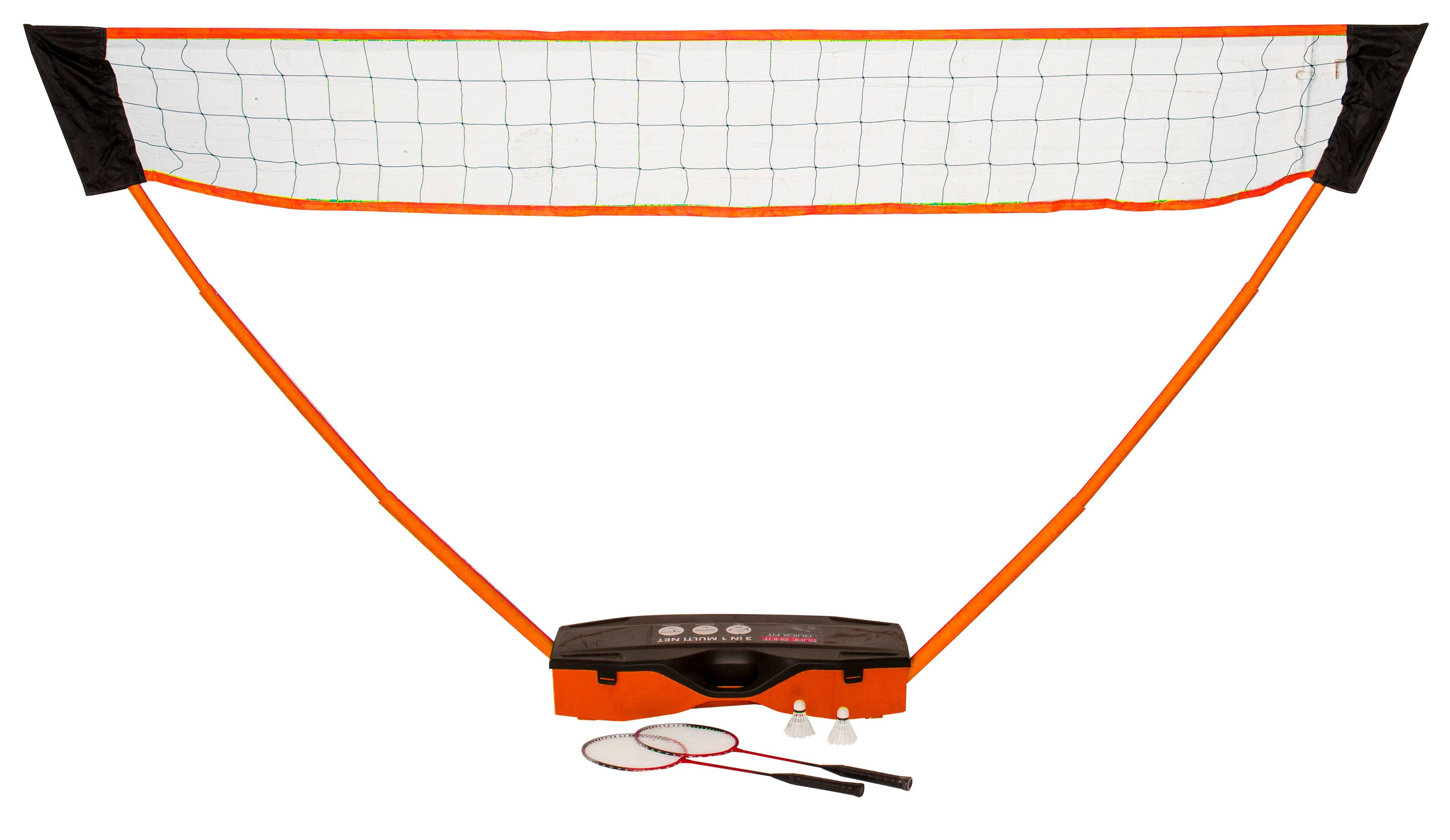 Sure Shot Quick Fit 3in1 Set – Badminton, Tennis and Volleyball - Bassline Retail