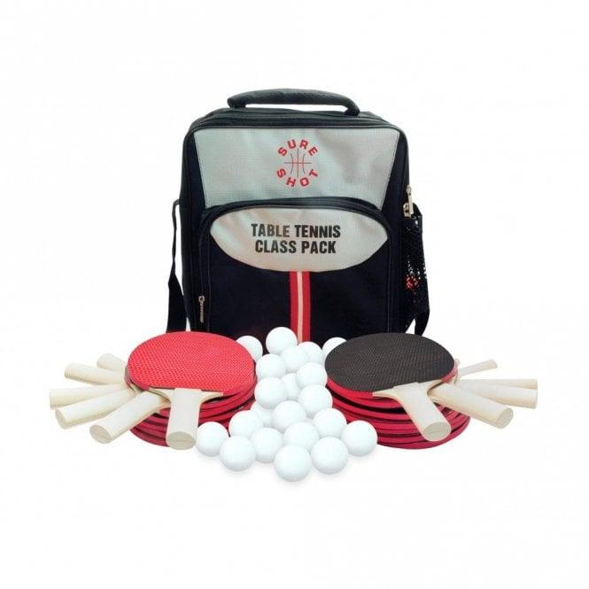 Sure Shot Table Tennis Class Pack - Pimpled Out Bats - Bassline Retail