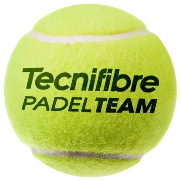 TECNIFIBRE PADEL TEAM BALL 3 BALL TUBE - Bassline Retail