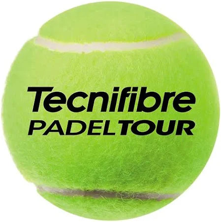 Tecnifibre PadelTour neon yellow padel tennis ball