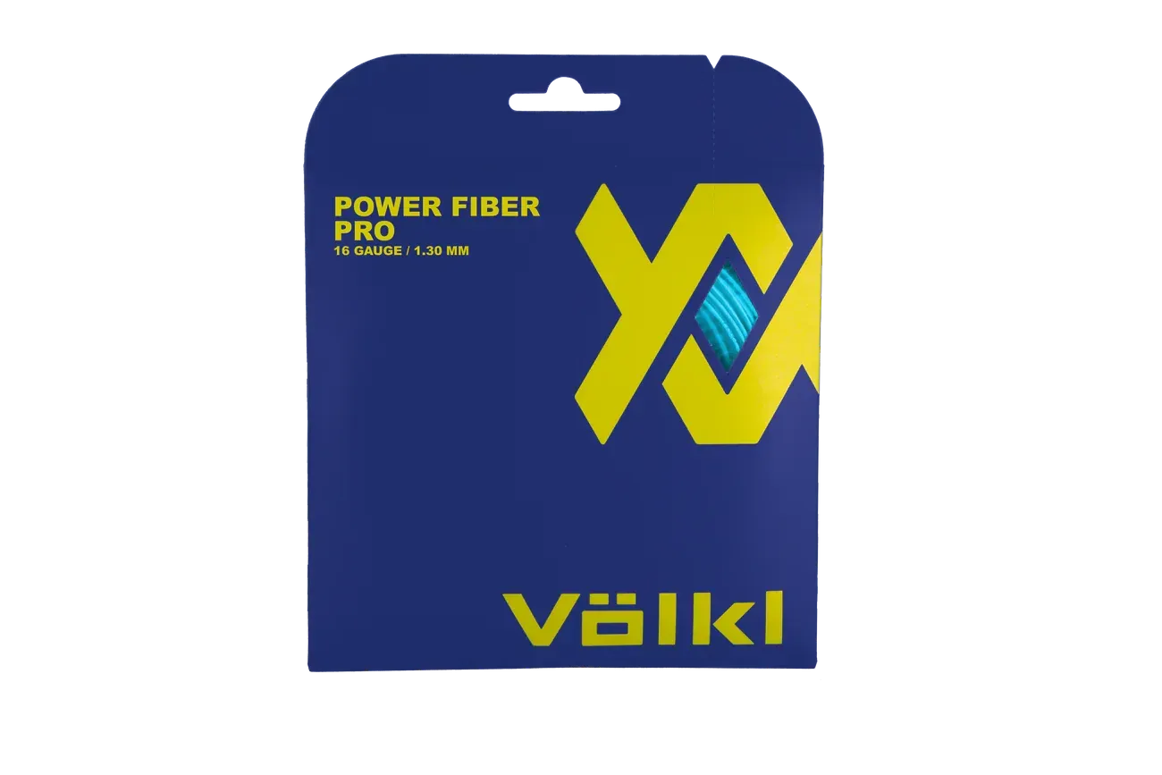 VOLKL POWER FIBER PRO 16G TENNIS STRING SETS - Bassline Retail