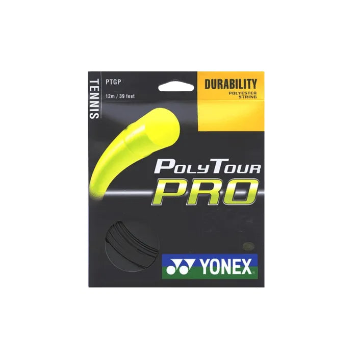 YONEX POLYTOUR PRO YELLOW 12m SET - Bassline Retail