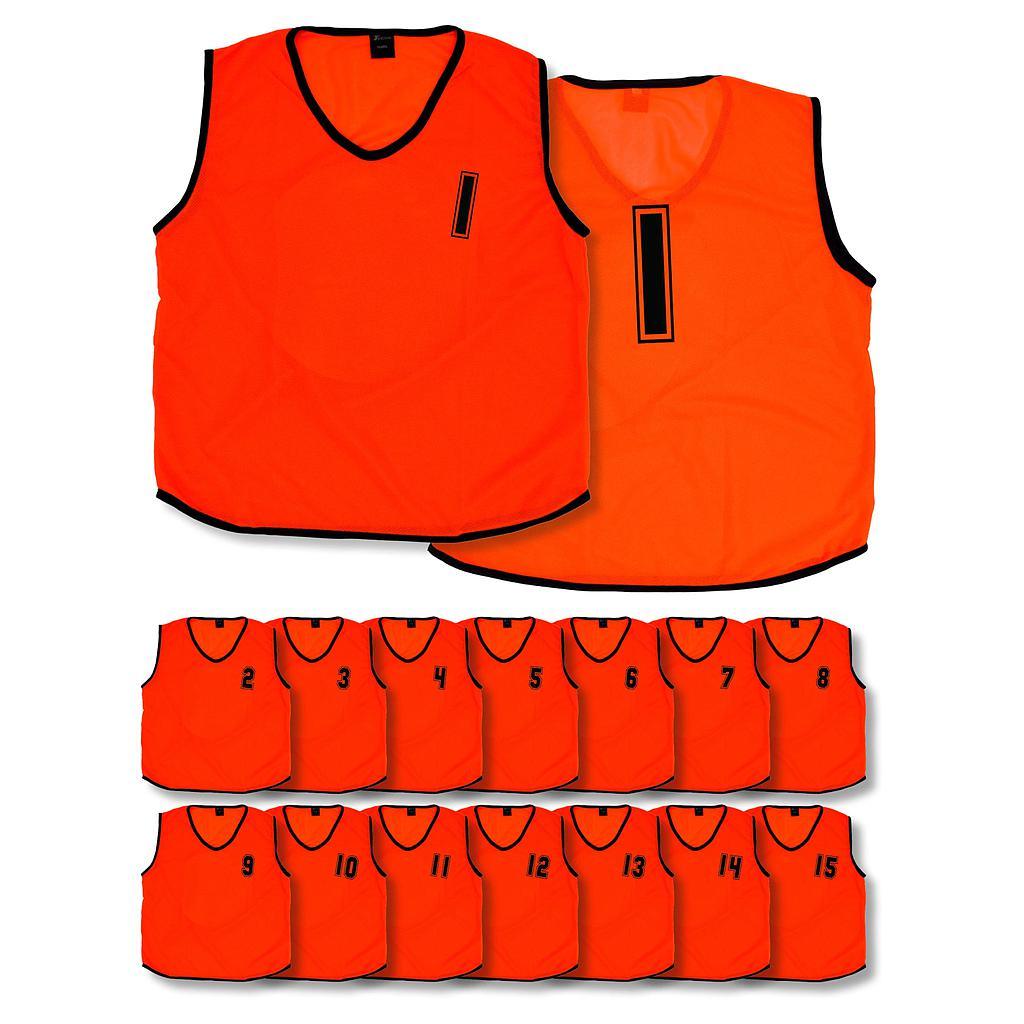 Youths & Adults Mesh Numbered 1 - 15 Training Bibs - Bassline Retail